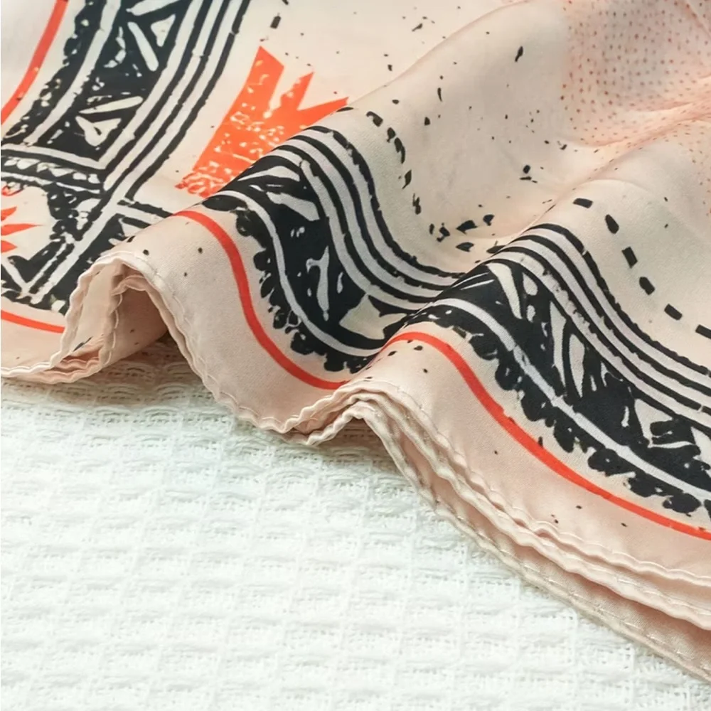 🤠 Western Cowboy Print Square Scarf / Bandana